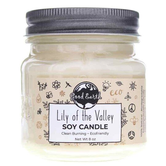 Mason Jar Soy Candle, GOE
